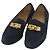 Hermès Mocassini HERMES Kelly Suede 35 1/2 Navy Auth BA12685 Blu navy