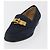 Hermès Mocassini HERMES Kelly Suede 35 1/2 Navy Auth BA12685 Blu navy - vista 19