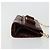 Borsa a catena Vara Ribbon in pelle Bordeaux e Oro Salvatore Ferragamo Auth 180672 - vista 3