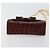 Borsa a catena Vara Ribbon in pelle Bordeaux e Oro Salvatore Ferragamo Auth 180672 - vista 5
