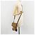 Borsa a tracolla LOEWE Anagram in scamosciato beige e oro Auth bs35117 D'oro - vista 22