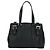 PRADA Tote Bag Leder Schwarz Silber Auth 179445V - Ansicht 13