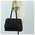 PRADA Tote Bag Leder Schwarz Silber Auth 179445V - Ansicht 25