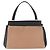 Céline Borsa CELINE Edge in pelle Beige Nero Argento Autentica am11657A - vista 13