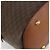 Céline CELINE Macadam Canvas Handtasche PVC Leder 2way Braun Gold Auth 180638A Golden - Ansicht 18