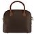 Céline CELINE Macadam Canvas Handtasche PVC Leder 2way Braun Gold Auth 180638A Golden - Ansicht 2