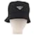 Cappello PRADA Nylon M Black Auth 181375M Nero  - vista 2