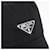 Cappello PRADA Nylon M Black Auth 181375M Nero  - vista 6
