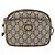 GUCCI GG Plus Supreme Schultertasche PVC Beige Gold Auth ka4394 Golden - Ansicht 13