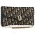 Borsa a tracolla Christian Dior Trotter Canvas Blu Navy Oro Autentica 165259 D'oro