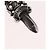 Pendente Chrome Hearts Dagger Charm Top Ag925 Silver Auth LNZ835SAV Argento - vista 3