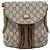Borsa a tracolla GUCCI GG Plus Supreme PVC Beige Oro Auth 180728 D'oro - vista 13