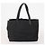 CHANEL Nuova linea di borsa Tote in nylon 3 Set Nero Beige CC Auth BA12659 - vista 2
