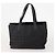 CHANEL Nuova linea di borsa Tote in nylon 3 Set Nero Beige CC Auth BA12659 - vista 3