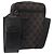 Bolsa de Ombro GUCCI GG Canvas Preta Prata 018 1619 Auth 180727 Preto