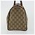 Bolsa Boston GUCCI GG Supreme Web Sherry Line PVC Bege Ouro 39 02 007 Auth 181103 Dourado - vista 3