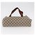 Borsa Tote GUCCI GG Supreme Web Sherry Line PVC Beige 39 02 003 Auth BA12802 - vista 5