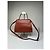 Vintage Givenchy strukturierte Lederhandtasche Rostgold Rot - Ansicht 2