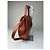 Vintage Givenchy strukturierte Lederhandtasche Rostgold Rot - Ansicht 8