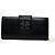 Vintage Givenchy 4G Logo Leather Wallet Black Gold