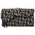 Vintage Dior Oblique Canvas Wallet Black Beige