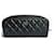 Chanel Vanity Case Medium Trapuntata Nera Nero Silver hardware