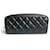 Chanel Vanity Case Medium Trapuntata Nera Nero Silver hardware - vista 7
