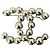 Fermaglio Chanel Logo CC Dorato D'oro