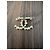 Fermaglio Chanel Logo CC Dorato D'oro - vista 2