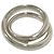 Ring Hermès Anello Vertige Hermes Argento