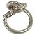 Hermès Hermes Croisette Band Ring Silvery - view 6