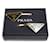 Spille per capelli in ottone con logo Triangle di Prada, set da 2 Nero D'oro - vista 4