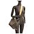 Borsa Fendi Peekaboo X-Lite Medium Nero - vista 8