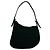 Fendi Vintage Zucchino FF Pattern Mini Schultertasche Schwarz