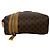 Céline Celine Vintage Macadam Blazon Triomphe Pattern Handtasche Braun - Ansicht 5