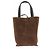Phoebe Philo Borsa tote in scamosciato marrone