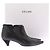 Céline Botines de cuero negro - vista 8