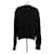 Céline Marineblauer Kaschmirpullover Schwarz  - Ansicht 2