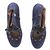 Autre Marque Stivaletti in scamosciato blu navy con lacci - vista 6
