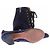 Autre Marque Stivaletti in scamosciato blu navy con lacci - vista 7