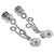 Bulgari Orecchini a lobo Bvlgari B.zero1 Element con diamante - vista 3