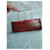 Autre Marque Braune Clutch aus geprägtem Pythonleder mit Griff - Ansicht 12