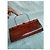Autre Marque Braune Clutch aus geprägtem Pythonleder mit Griff - Ansicht 16