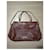 Valentino Garavani Sac Cabas Rockstud en Cuir Bordeaux  - vue 12