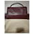 Valentino Garavani Sac Cabas Rockstud en Cuir Bordeaux  - vue 4