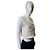 Ba&Sh Chaleco corto de tweed marfil Blanco - vista 3
