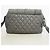 Borsa a tracolla Chanel Coco Cocoon in nylon grigio Marrone - vista 14