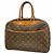 Borsa Louis Vuitton Monogram Deauville Marrone