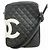 Borsa a tracolla Chanel Cambon in agnello Nero