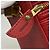 Borsa Louis Vuitton Epi Cannes in rosso Castilian - vista 7